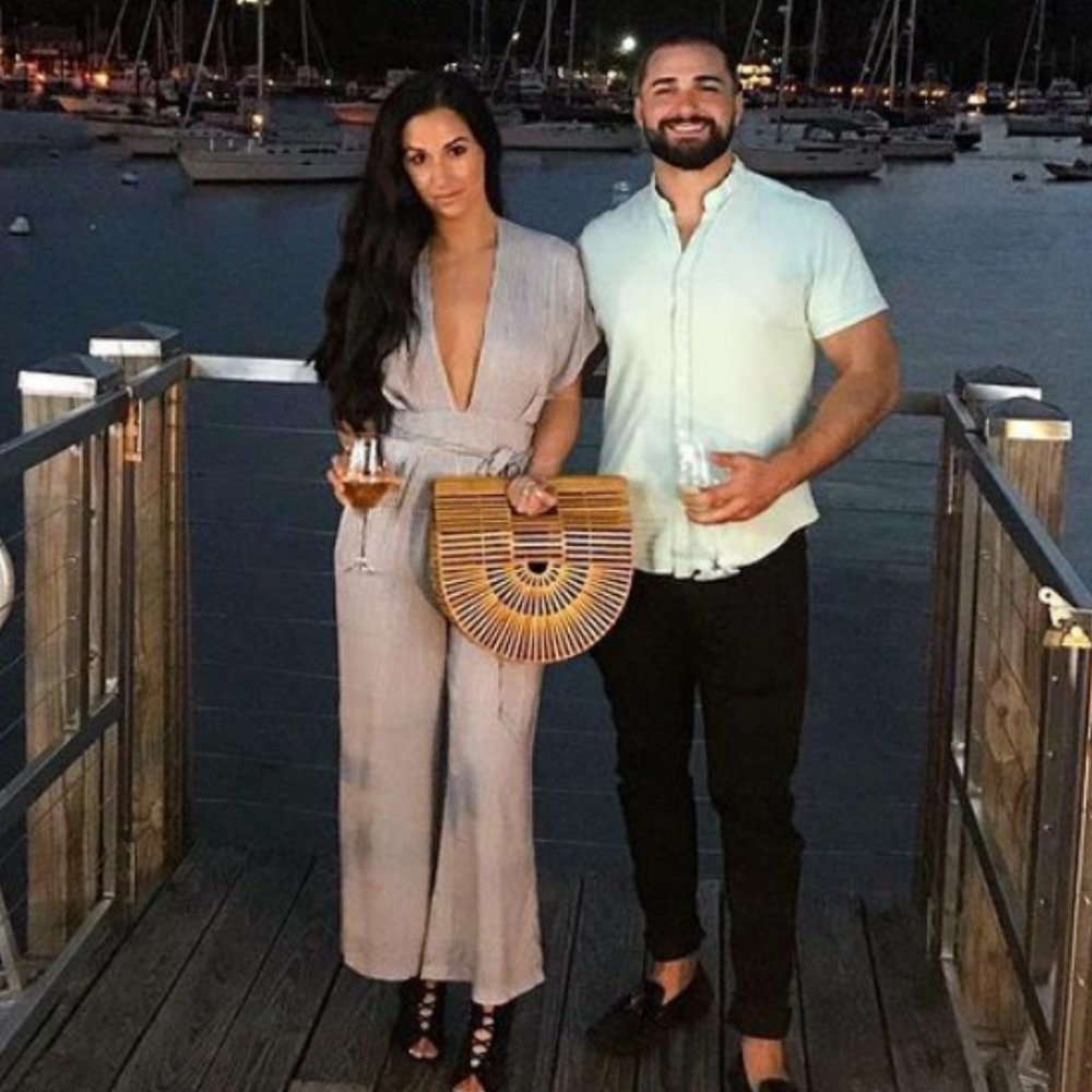 Black and White Striped Jumpsuit